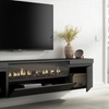 Image 10: Meuble TV suspendu ou avec pieds en métal