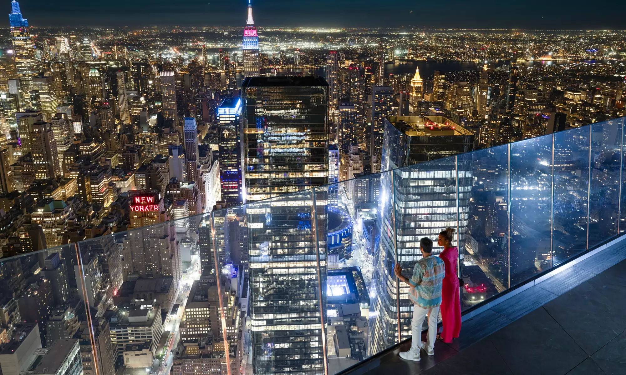 Sky-High 360° NYC Views w/ Edge Sunset VIP or Edge Champagne Admission