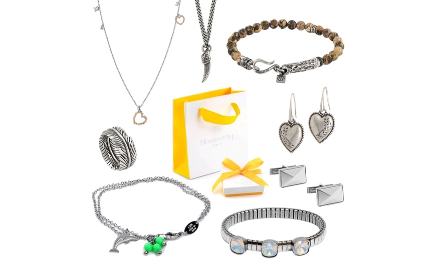 Image 1: Orecchini, collane, portachiavi, bracciali e anelli Nomination