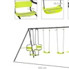 Image 6: Outsunny Garden Swing Set