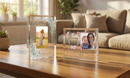 Two Personalized Mother's Day Acrylic Keepsakes (Shipping Not Included) - GiftsForYouNow.com