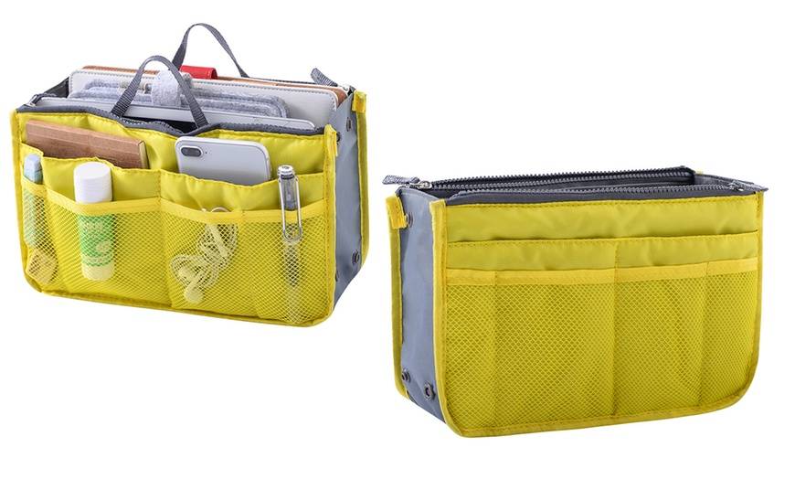 Image 7: 1 o 2 organizadores para bolso con múltiples compartimentos