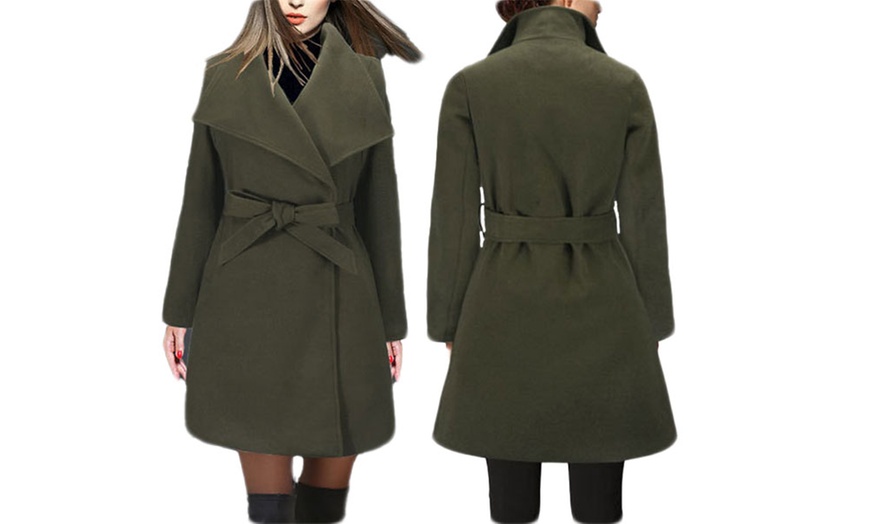 Image 4: Women‘s Winter Coat with Belt