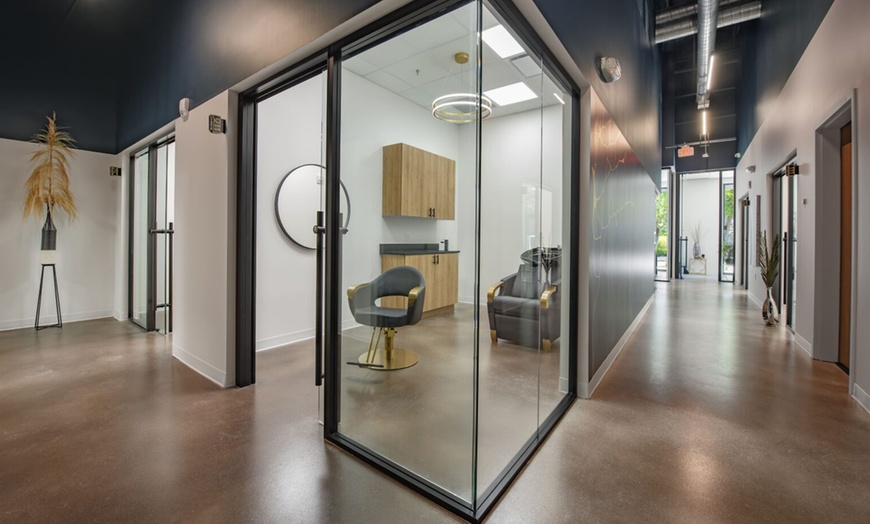 Image 2: Haircut, Condition, Blow-dry, Half/Full Highlights, Ombre, & More 