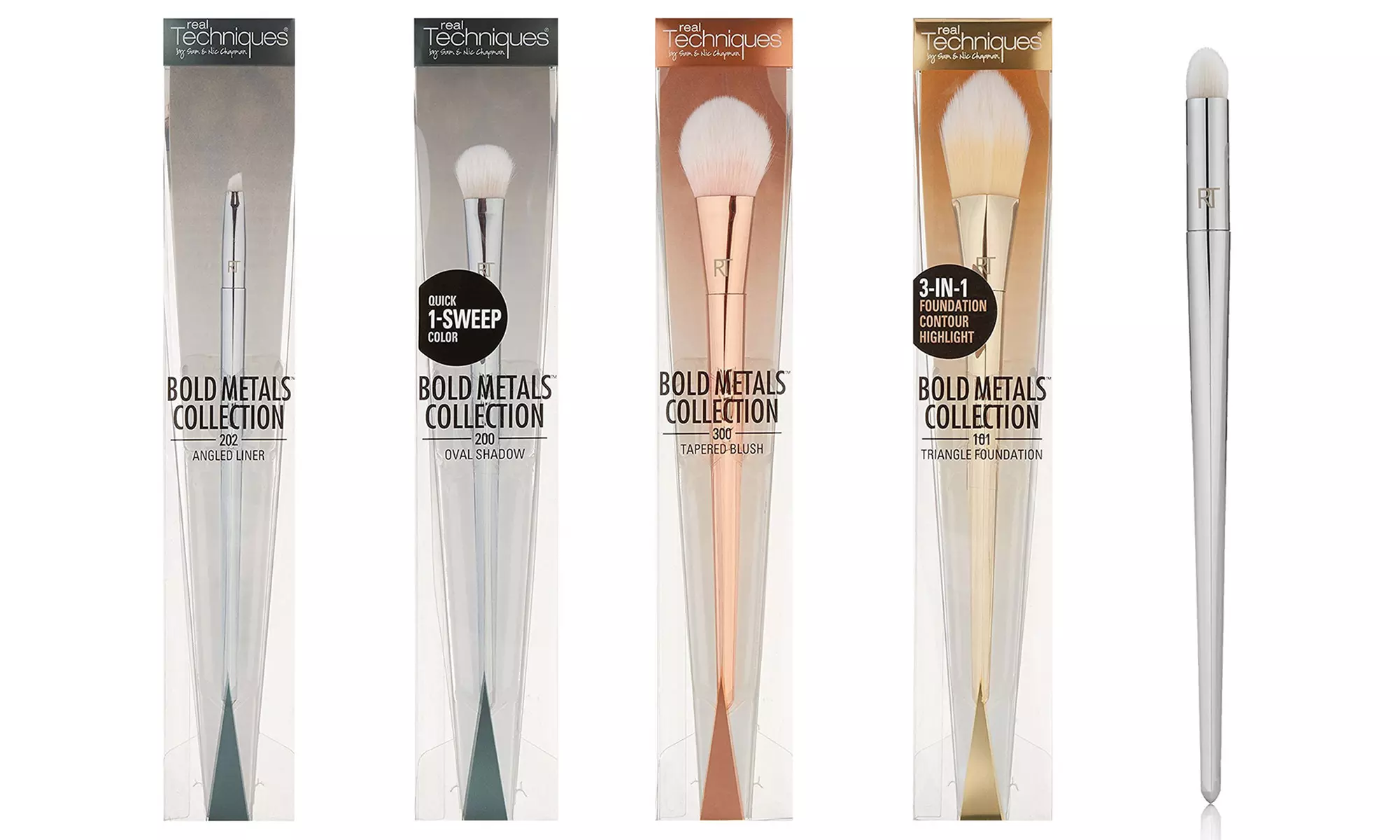 Real Techniques Bold Metal Make-Up Brush - Primary Image