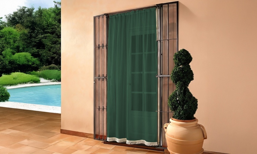 Image 13: 1 o 2 zanzariere in tinta unita