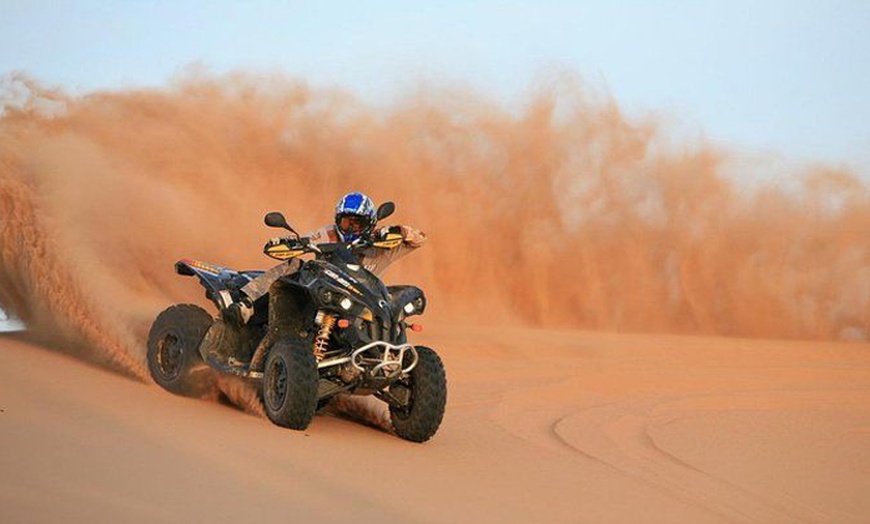 Image 3: 30 or 60-Minute Quad Bike Rental 200-250 CC (Open Desert)