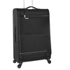 Image 11: Set of 3 Lightweight Luggage - 20'', 24'', 28'' Black Suitcases 
