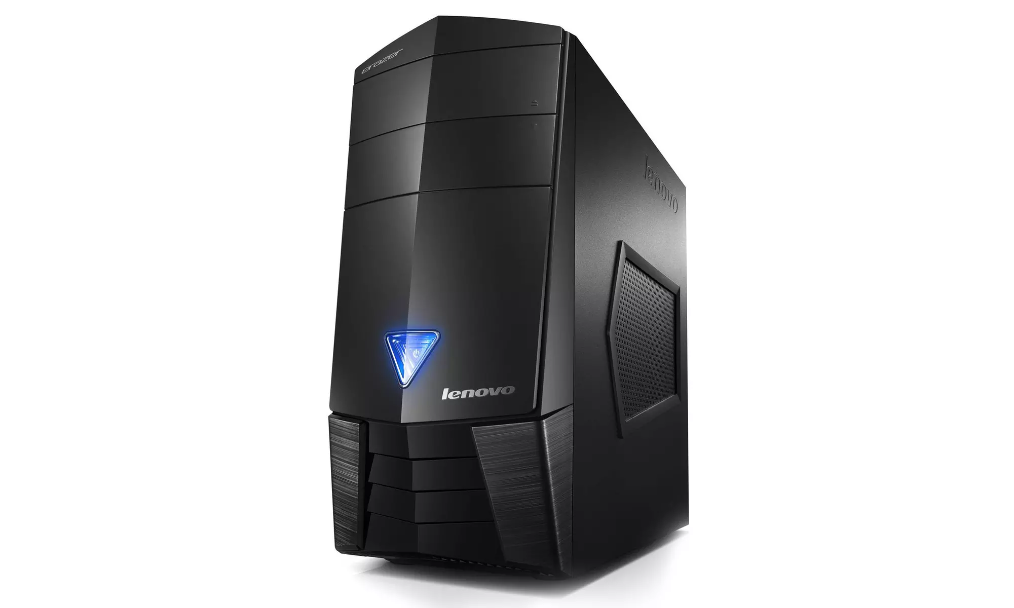 Lenovo Erazer X315 Gaming Desktop with 3.5GHz AMD FX-770K Processor, 8GB RAM, 1TB Hard Drive, and 128GB SSD - Primary Image