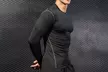 Men's Compression Shirt Long Sleeve Undershirts Baselayer Sports Thermal Tops - Second Medium