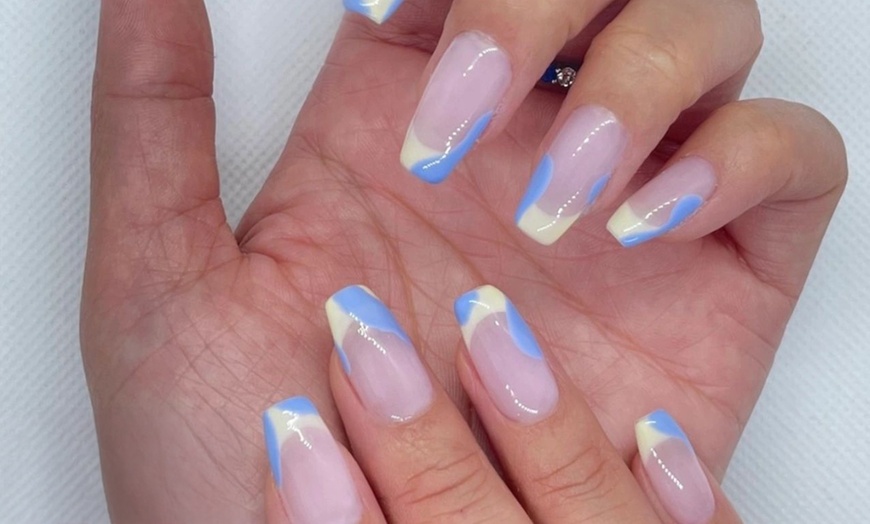 Image 8: Classic Manicure Plus Classic Pedicure W/ Himalayan Salt Soak & More