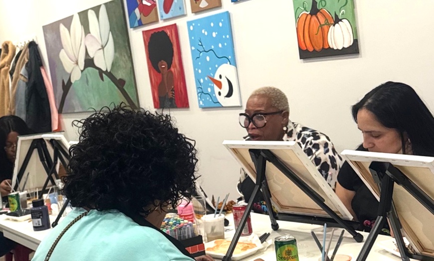 Image 5: Sip & Paint Fun – Creative Sessions in East Meadow