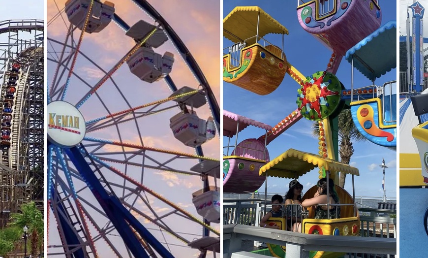 Image 7: Kemah Boardwalk All-Day Ride Passes and eGift Cards - Up to 19% Off)