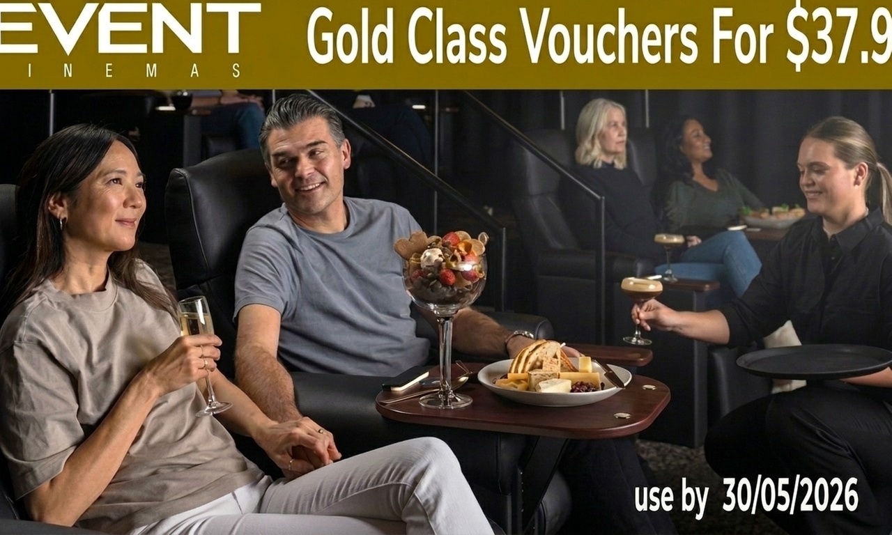 Event Cinema Gold Class eVoucher Sale