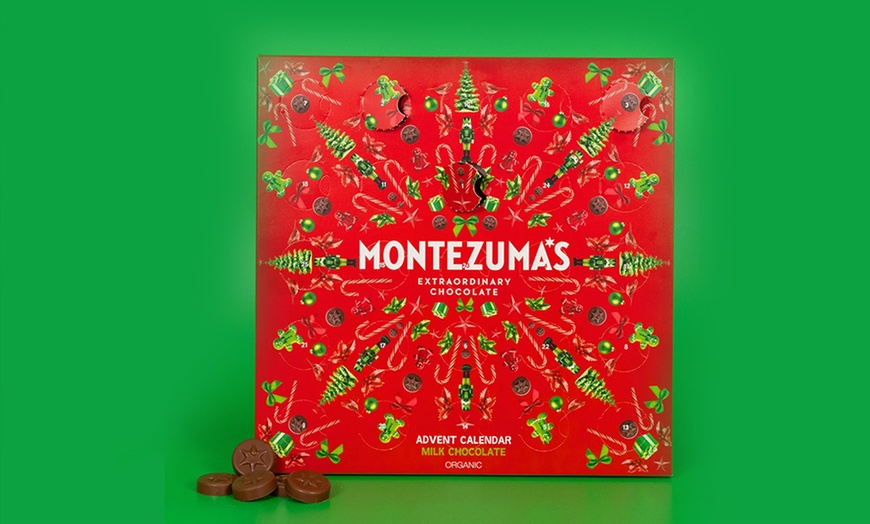 Image 10: Organic Chocolate Advent Calendar - Milk & Dark for Every Taste