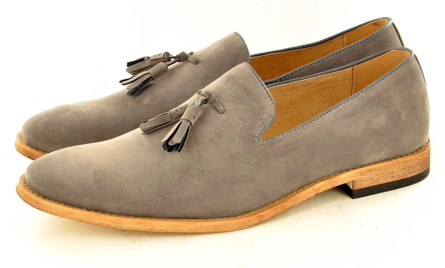 Image 26: Slip-On Tassel Loafers