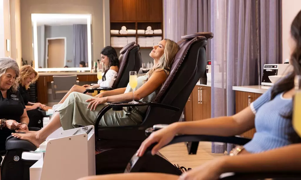 Manicure & Pedicure with Resort Amenities Access for Deep Relaxation