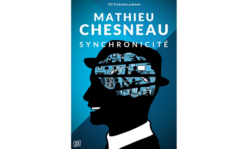 Image 1:  "Synchronicité" avec le mentaliste Mathieu Chesneau en tournée