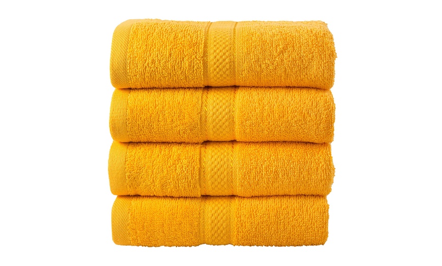 Image 60: 100% Cotton Towel Set