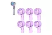 Compact 6Pcs Toothbrush Head Covers: 6Pcs (60% Off); Free Shipping - Second Medium