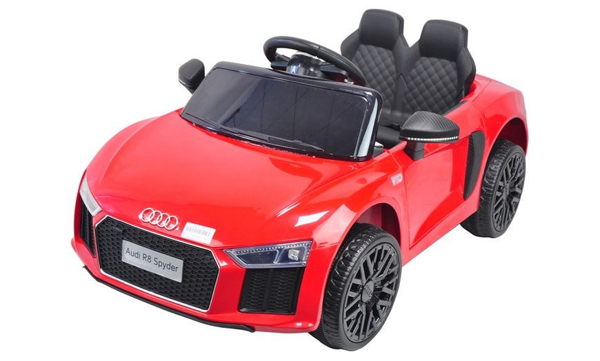 Image 3: Elektrische kinderauto Audi R8 Spyder