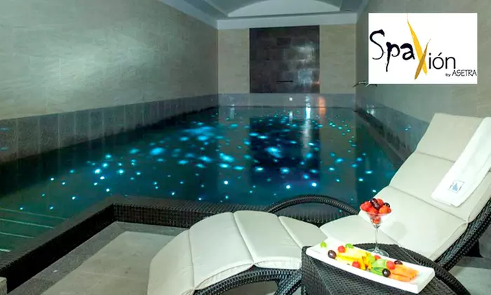 Déjate mimar en un entorno único con un circuito spa de 55 minutos para 2 personas en Spaxión Aurea al 49% - Primary Image