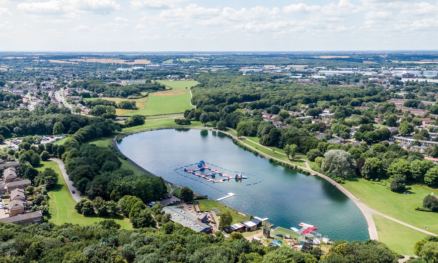 Image 5: Two or Three Tickets to the Ultimate Inflatable Water Adventure Course