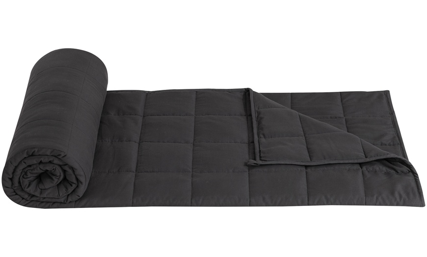 Image 12: Weighted Blanket for stress relief, 4kg, 6kg or 8kg 