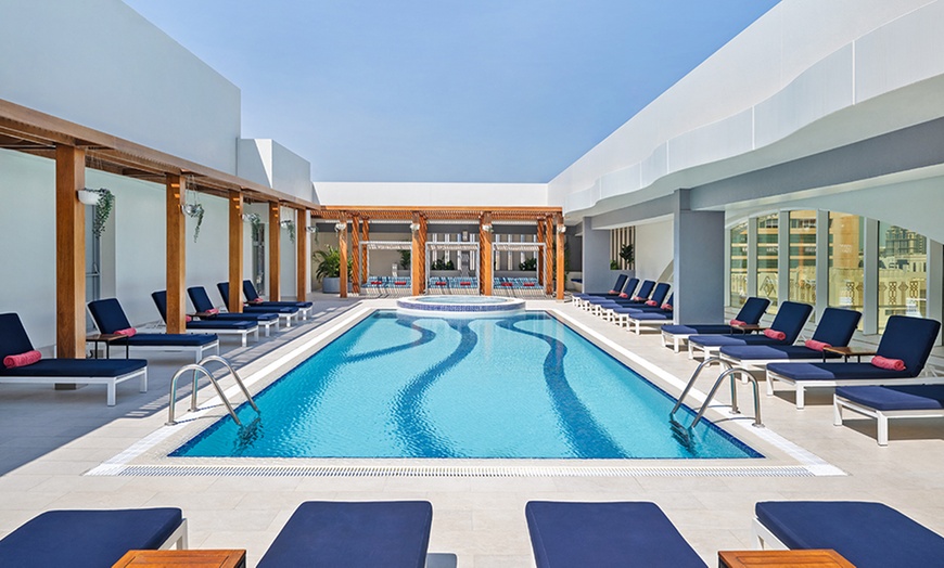 Image 3: Weekday or Weekend Pool Access with Food & Drinks for Up to 2 Adults