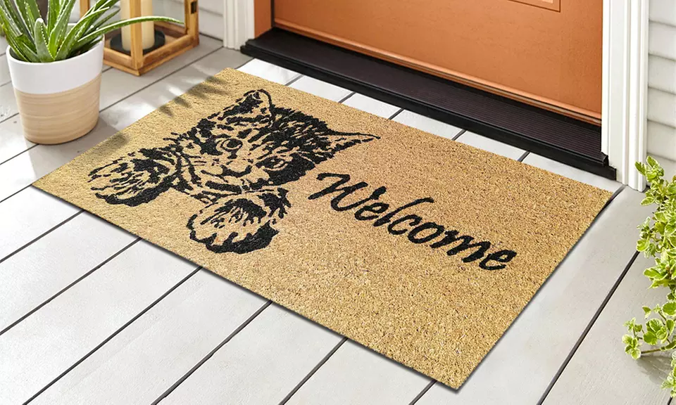 Zerbino in cocco con retro antiscivolo