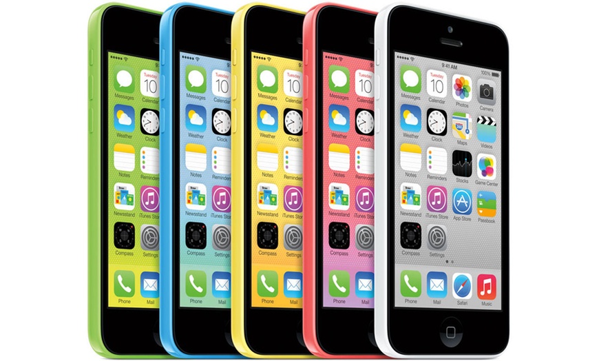 Image 1: Refurbished iPhone 5C