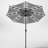 Image 9: Rotatable Solar Lighting Garden Umbrella with Fillable Base
