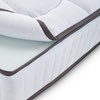 Image 3: Materasso con topper in memory foam ortopedico e sfoderabile