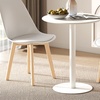 Image 9: HomCom Round Dining Table 