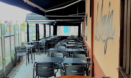 5 cubos de cerveza con 5 botellines cada uno para utilizar un viernes - Restaurante La Lonja