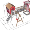Image 10: Home Deluxe Spielpark „Wunderland“ optional mit Schaukel