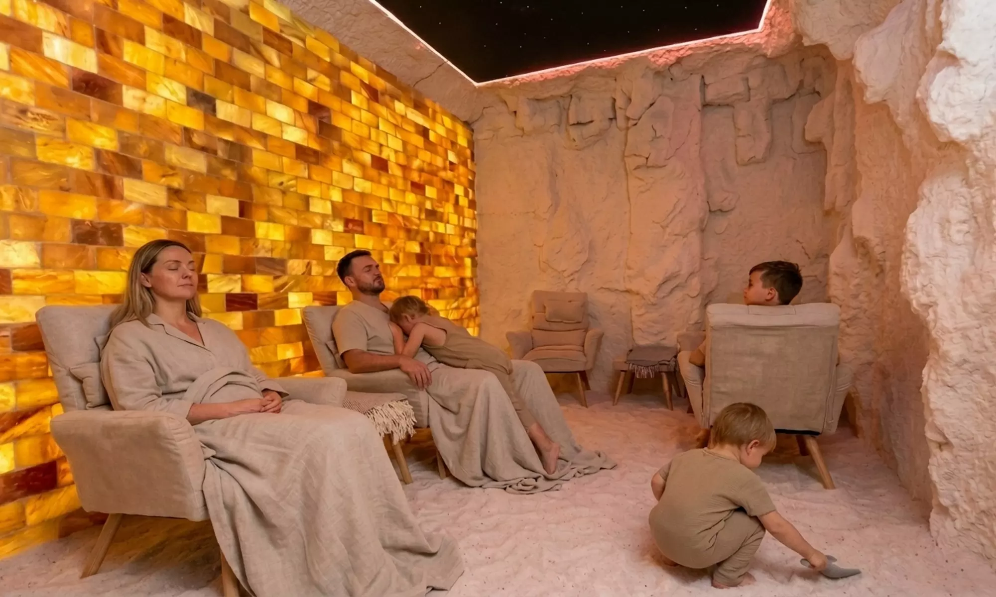 Respira paz y salud con Sesiones de haloterapia en cueva de sal