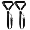 Image 2: 1-2 Pack Nylon Dog Seat Belt Harness Leash Clip Vehicle Car Pet for Dogs