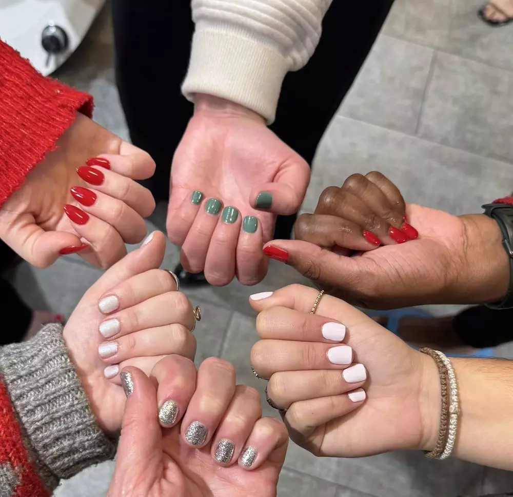 No-Chip Manicure and Pedicure Packages, SNS Dipping Powder, and More