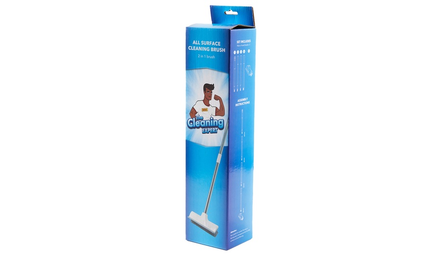 Image 11: All Surface Squeegee Broom, Versatile for Wet and Dry Cleaning