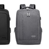 Image 1: Kono Multi-Compartment Backpack with USB Port