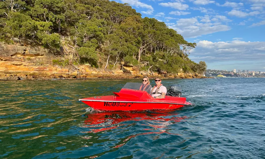 Image 2: Captain Your Own Speedboat or 3-Hour Self-Drive Sydney Speedboat Tour
