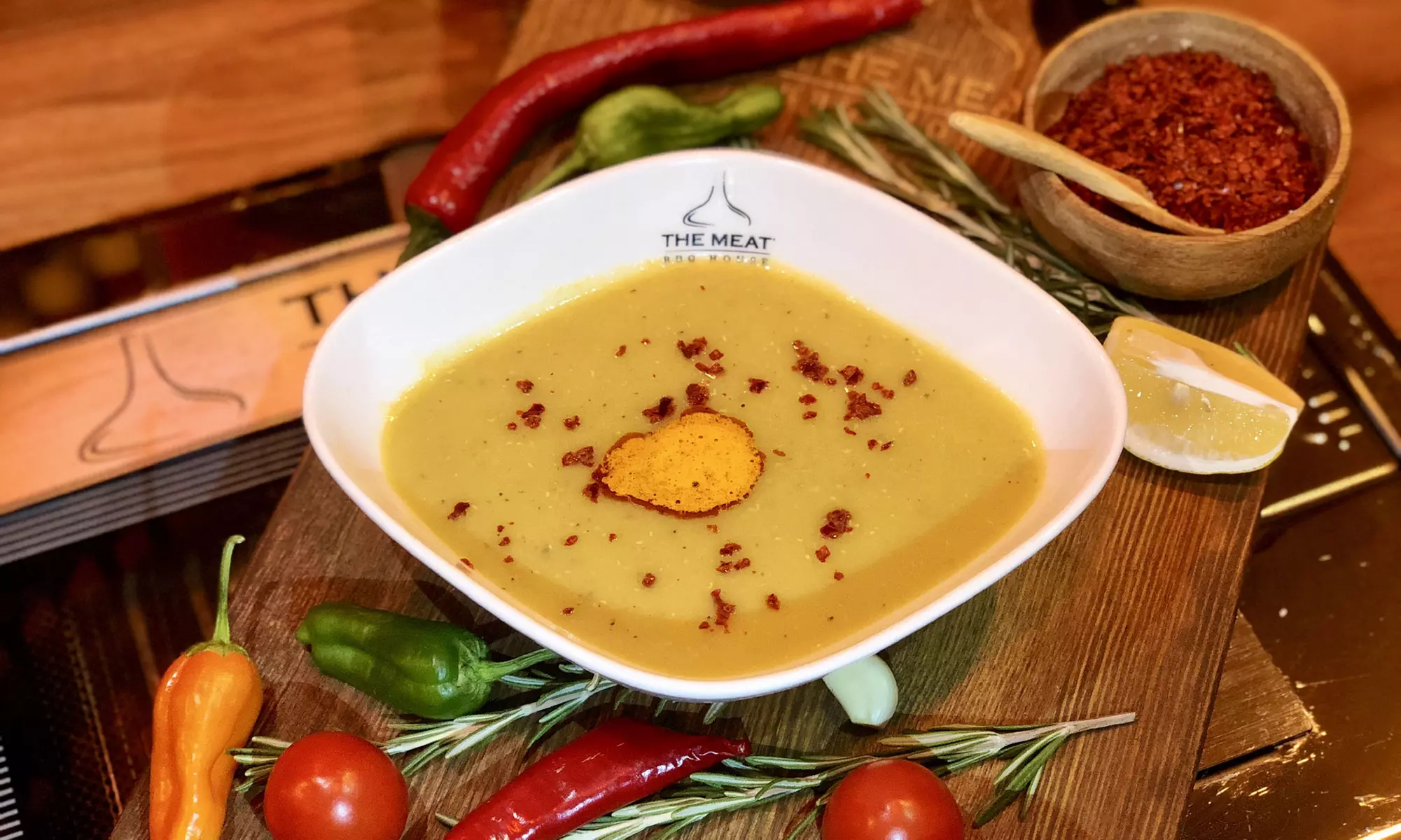 3-Gänge vegetarisches Lunch Menü nach Wahl für 1 bis 4 Personen