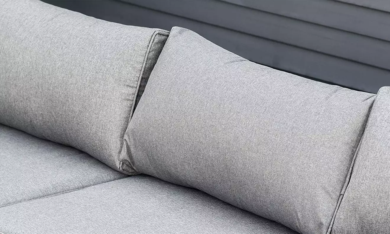 Outsunny Six-Seater Rattan-Effect Corner Sofa Set