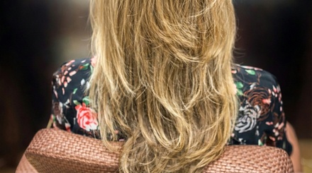 Women’s root touch up color, shampoo, conditioner, and blowout - Hair by Jasmine