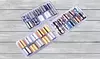 10 Holographic Nail Foils Starry Sky Glitter Foils Nail Art Transfer Sticker Set