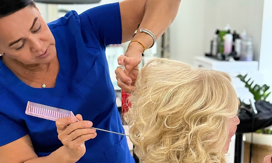 Image 2: Transform Your Look with a Haircut and Style