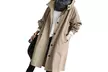Women's Casual Style Long Trench Coat - Image 5