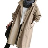 Image 5: Women's Casual Style Long Trench Coat 