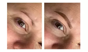 Restructuration et maquillage semi-permanent des sourcils avec Sand-beauty&brows
